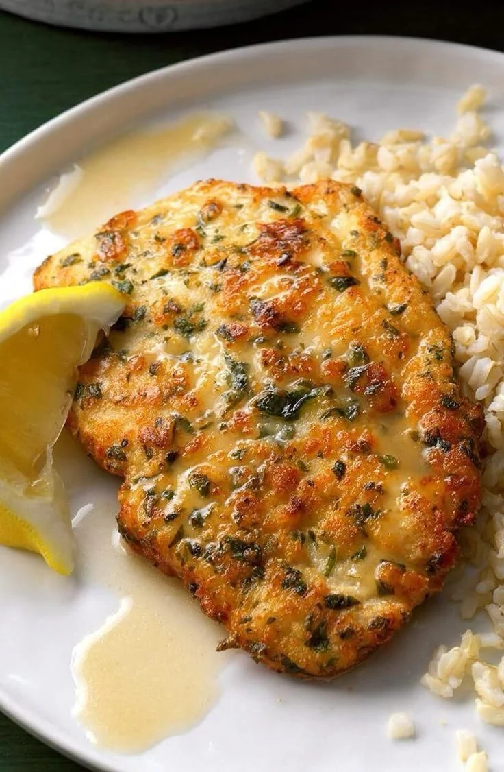 Delicious Chicken Piccata with Lemon Sauce served on a plate