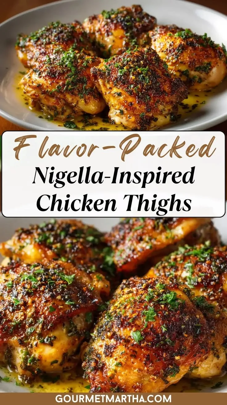 Nigella-inspired chicken thighs recipe for a healthy dinner