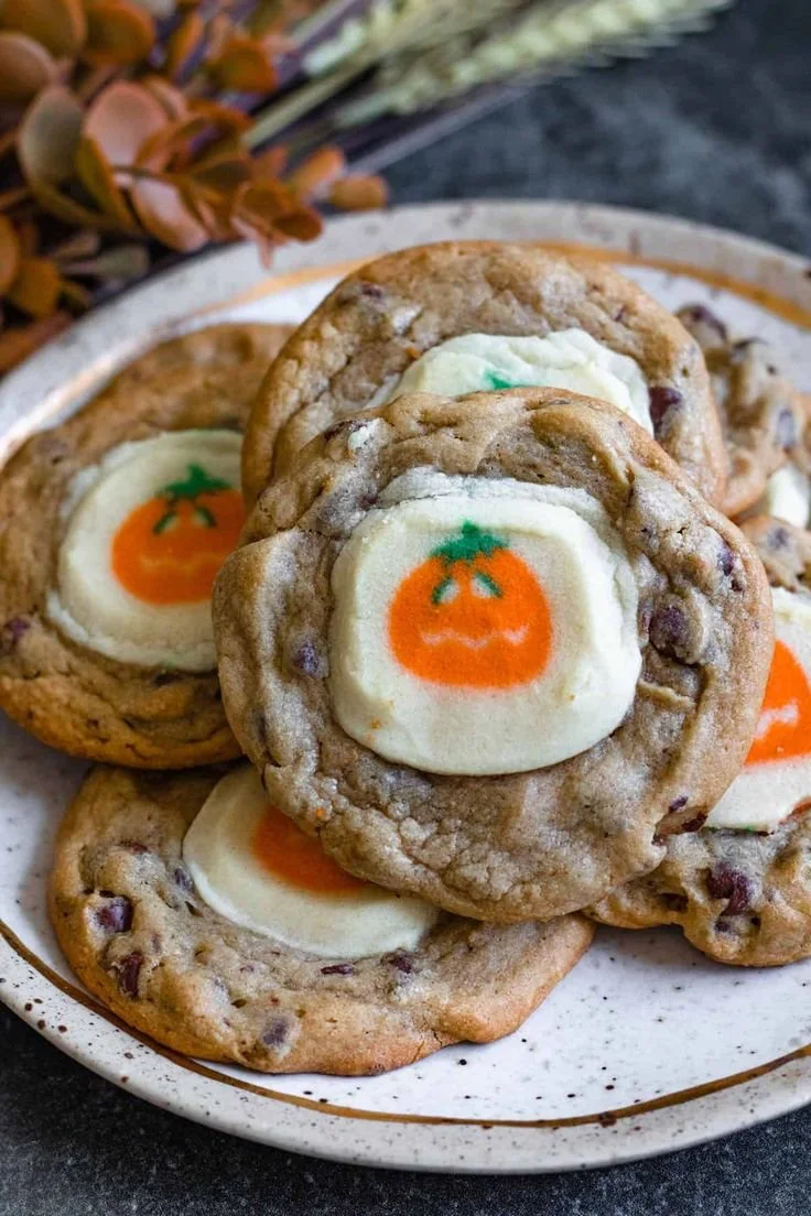 Deliciously spooky Halloween cookies decorated for a festive treat