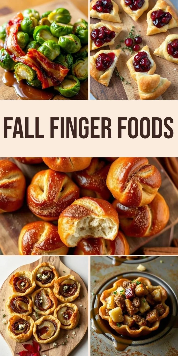 10 fall finger foods for autumn gatherings and celebrations.