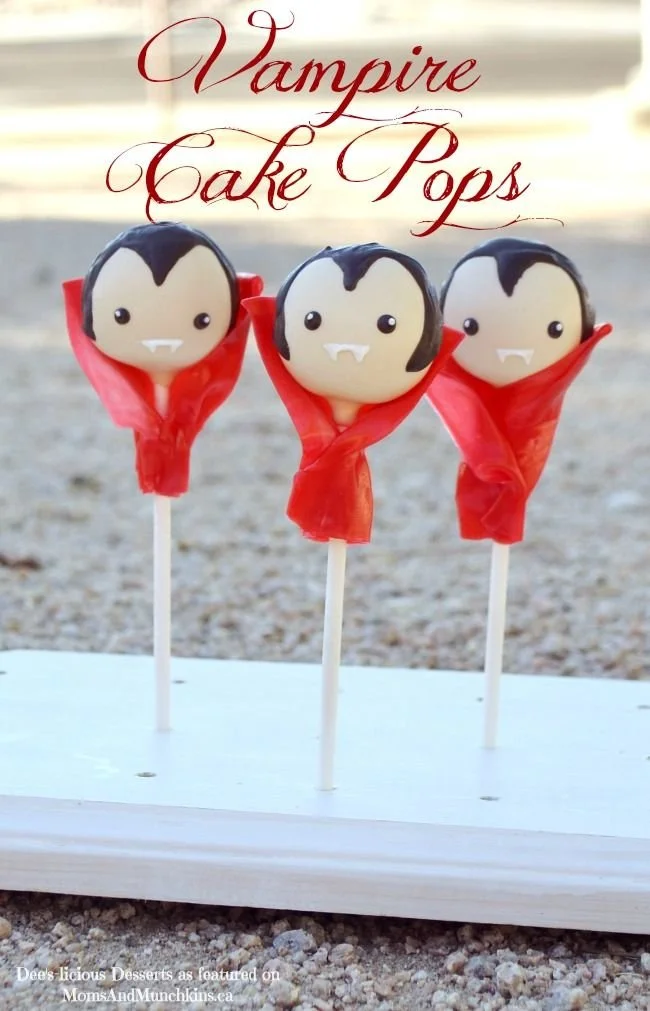 A selection of vampire-themed Halloween sweets, perfect for spooky celebrations.