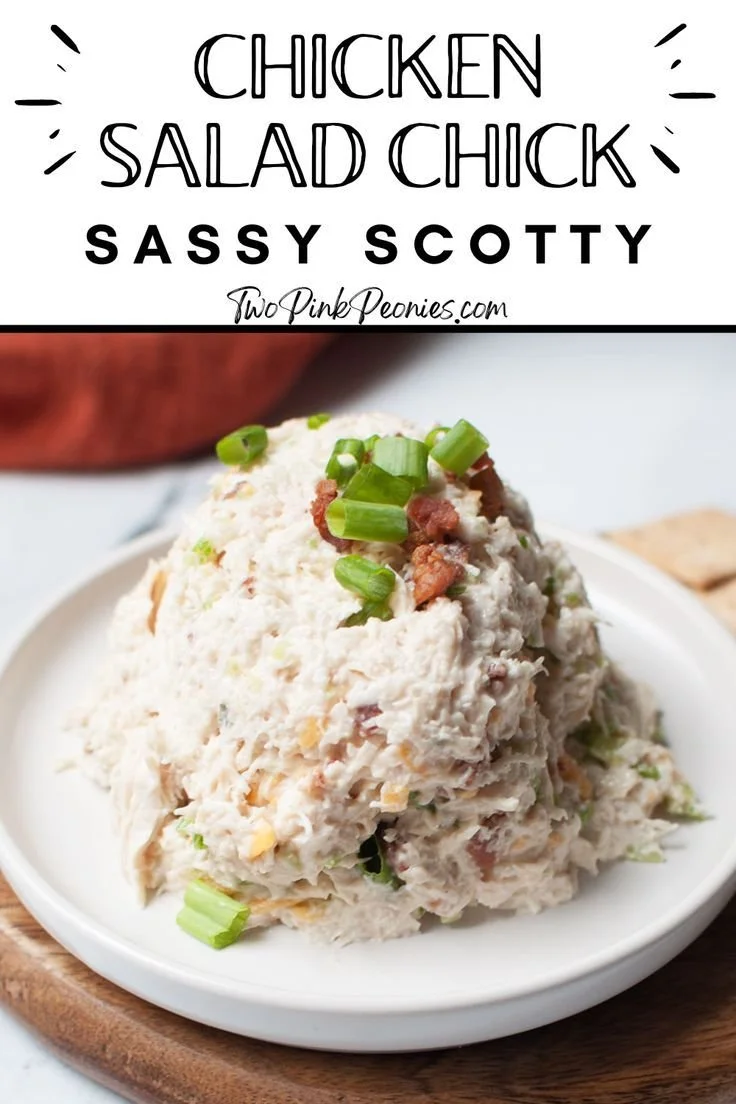 Copycat Chicken Salad Chick Sassy Scotty dish served in a bowl