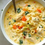 creamy chicken soup with pasta and spinach 2026 08 07 182629 683x1024 1