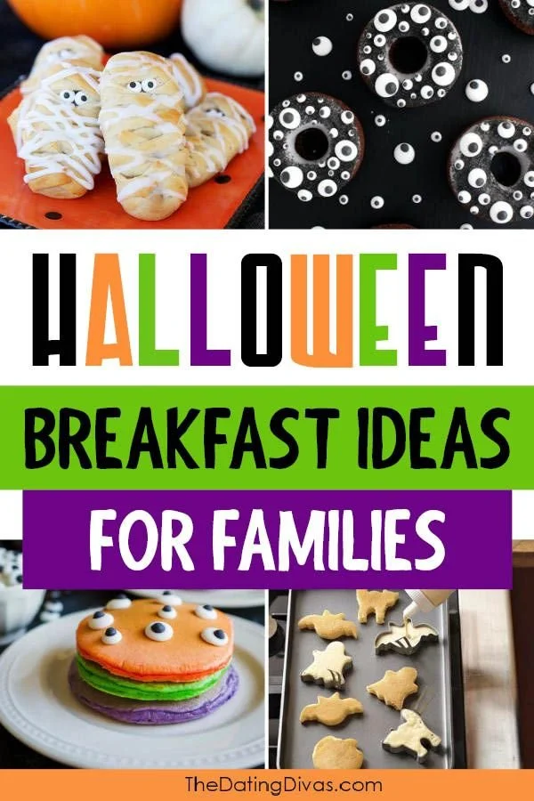 A spread of fun Halloween food ideas including spooky treats and festive recipes.