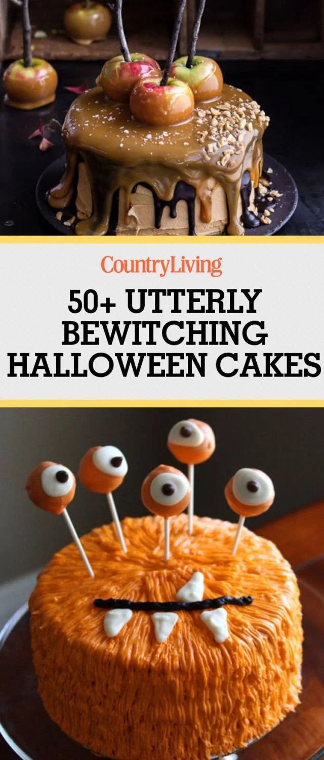 Scary-smart Halloween cakes with unique spooky designs and decorations